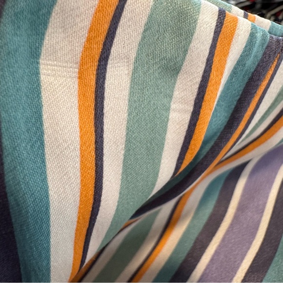 Maeve Freya Striped Multicolor Midi Skirt 10 - Picture 9 of 9